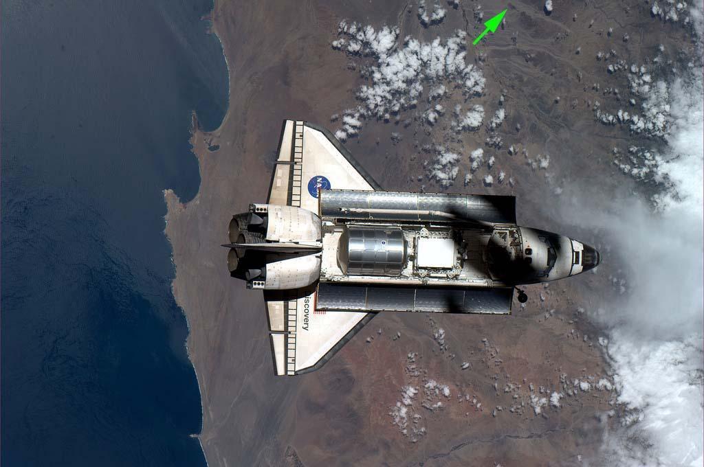 عکس ناسا بر فراز خطوط نازکا - نارون اکوتور