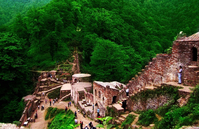 تصاویر ترکینگ آب بر به قلعه رودخان (4)