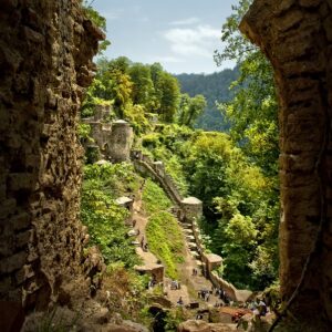 ترکینگ آب بر به قلعه رودخان