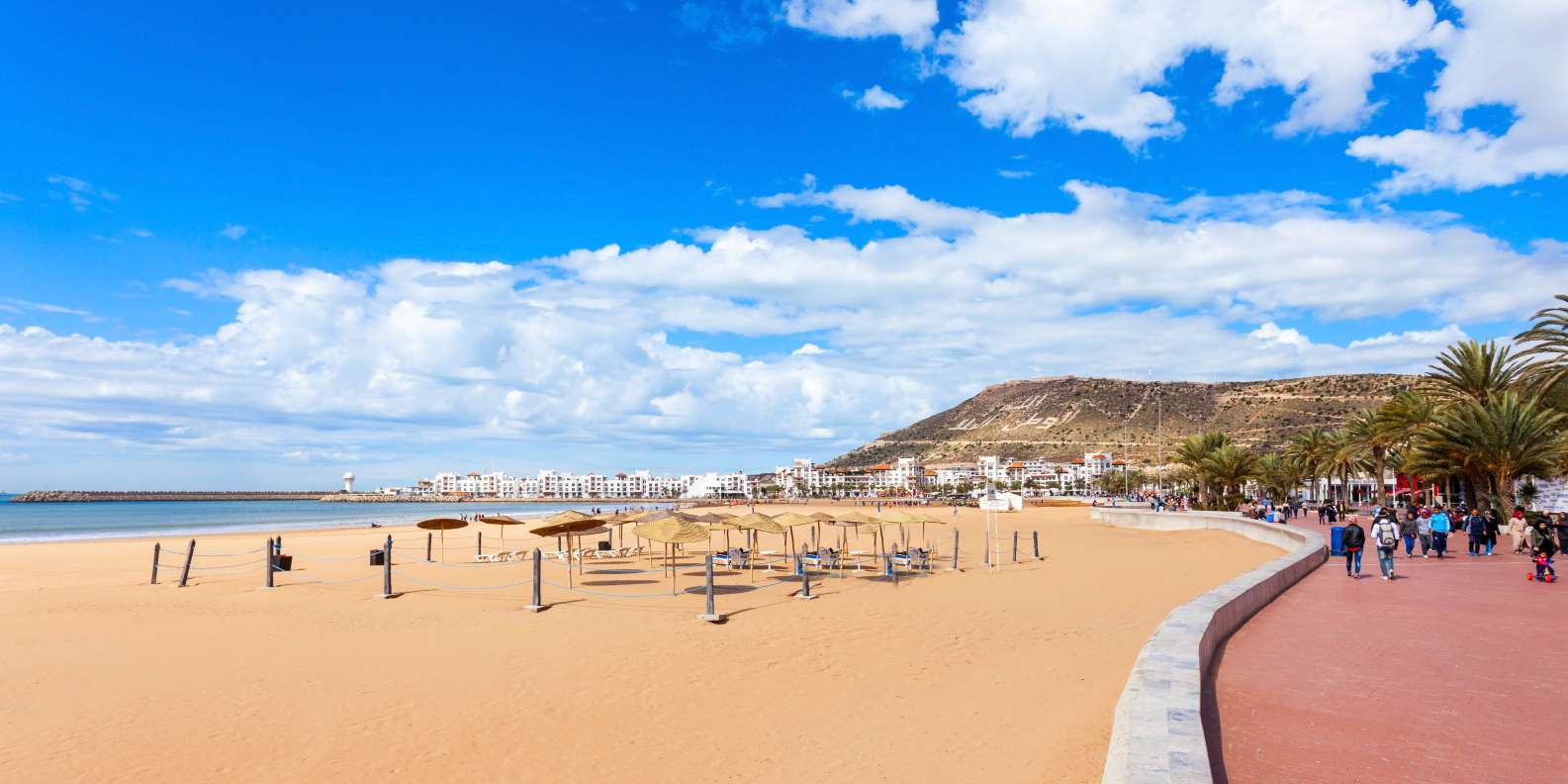 ساحل آگادیر در مراکش