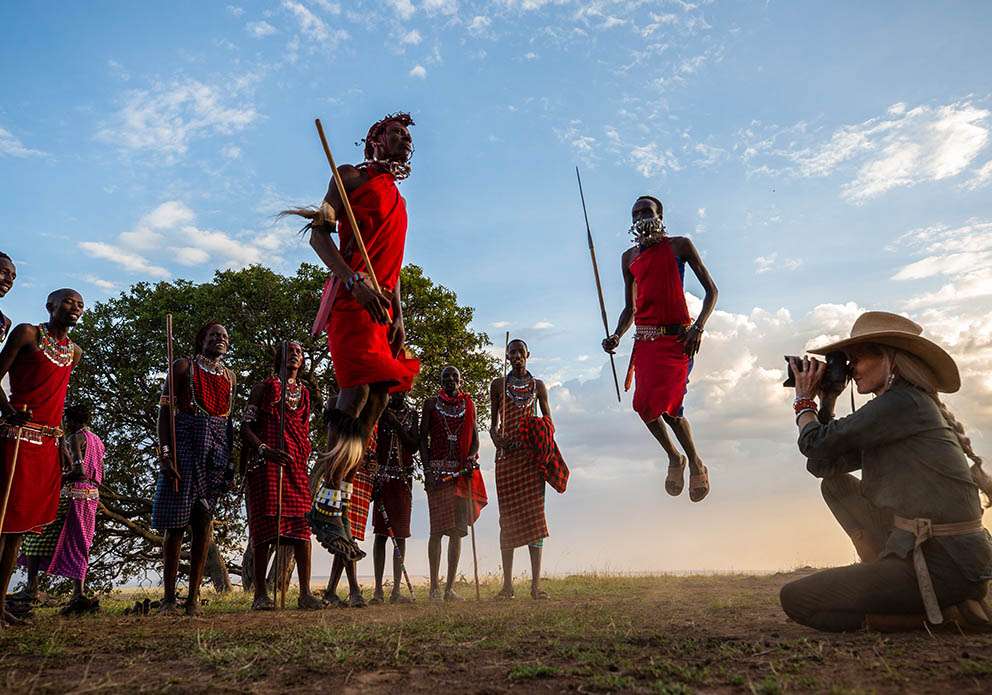 مردم کنیا از قبیله ماسایی