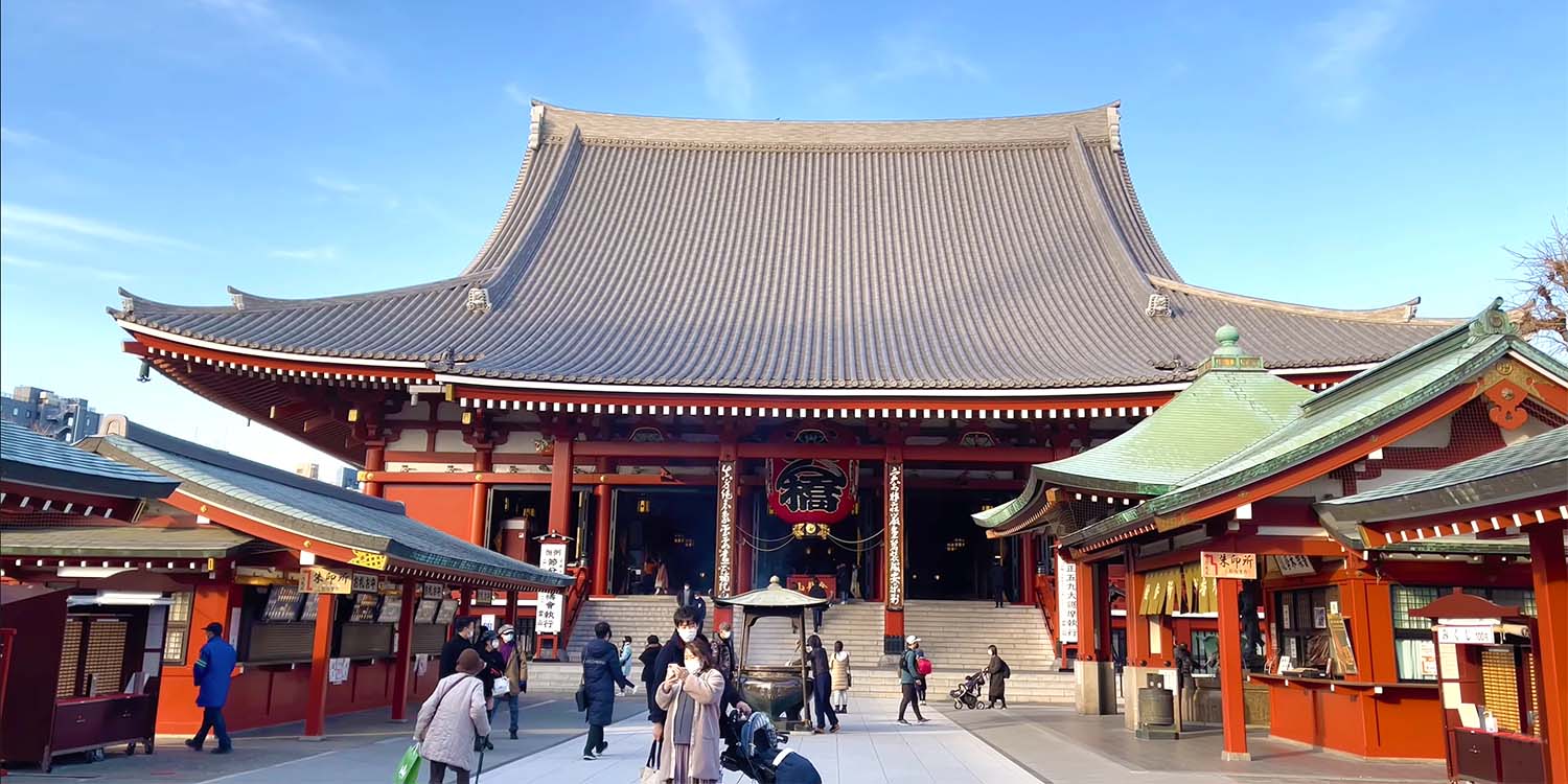 سالن اصلی معبد سنسوجی