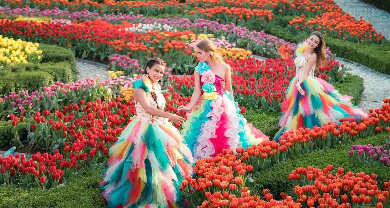 جشنواره گل در بانا هیلز
