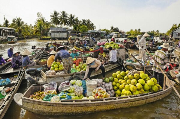 بازارهای شناور ویتنام