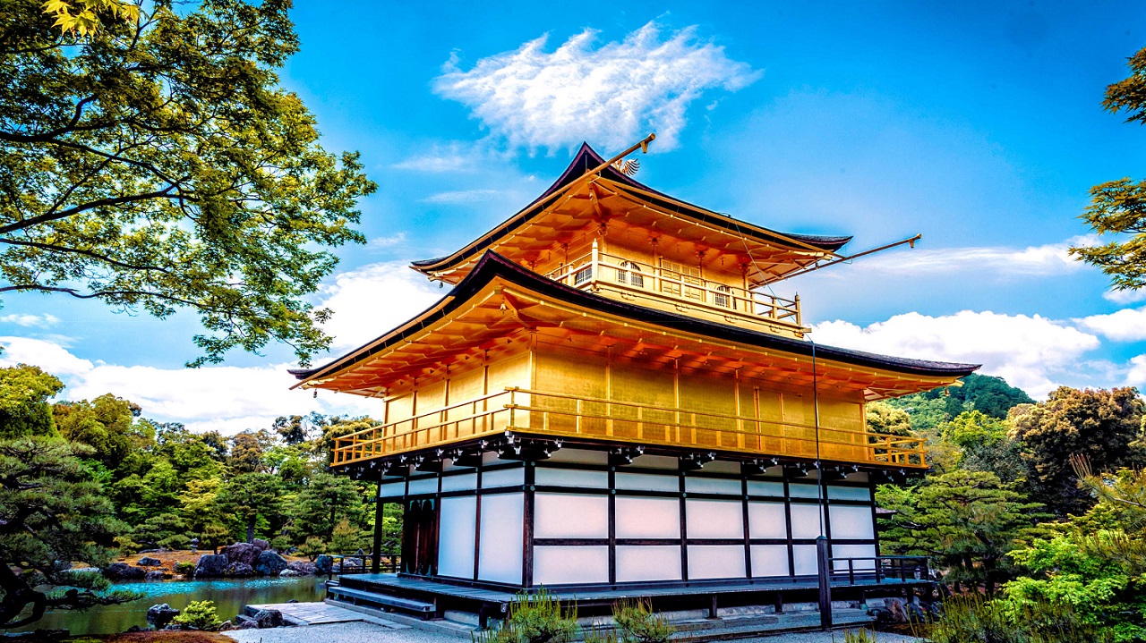 معبد طلایی کیوتو