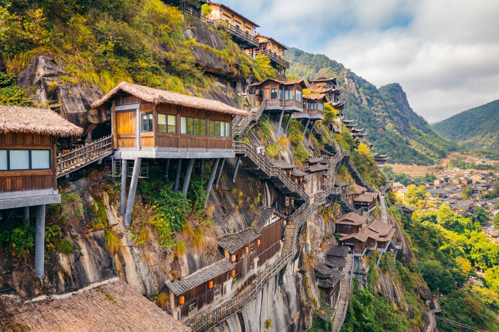 shangrao cliff village china