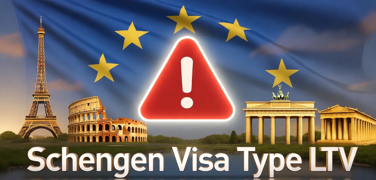 ویزای شینگن نوع LTV
