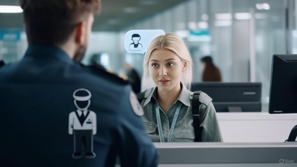 سوالات آفیسر در فرودگاه برای ویزای توریستی