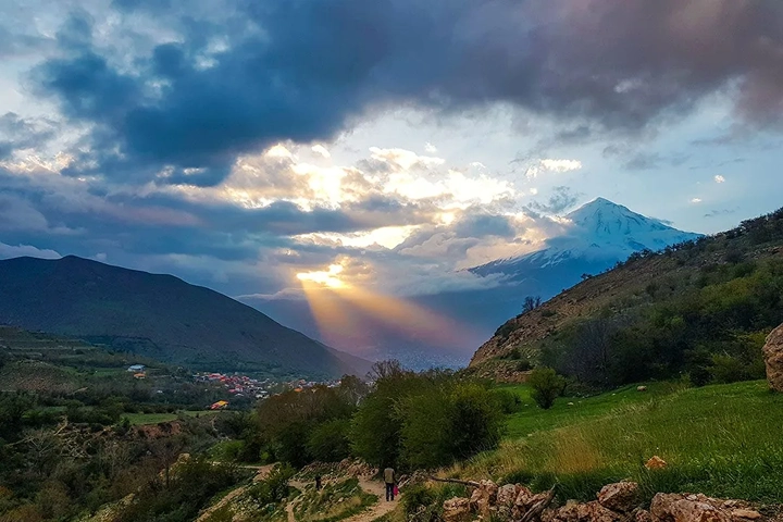 تصاویر ترکینگ در آغوش دماوند (4)