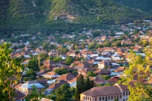 چشم انداز شهر شکی آذربایجان