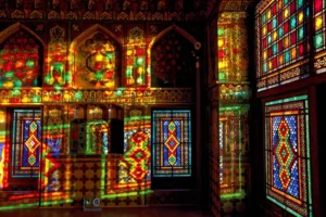فضای داخلی کاخ خان شکی
