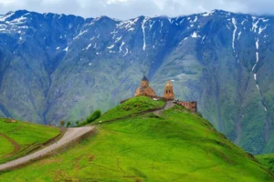 چشم انداز زیبا از کلیسای گرگتی