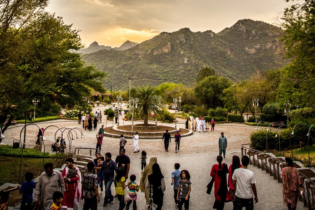 دامنه کوه از دیدنی های اسلام آباد