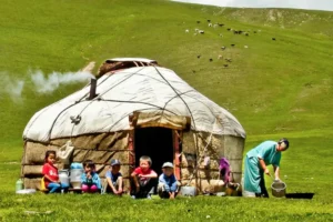 زندگی مردم دریاچه سونگکول