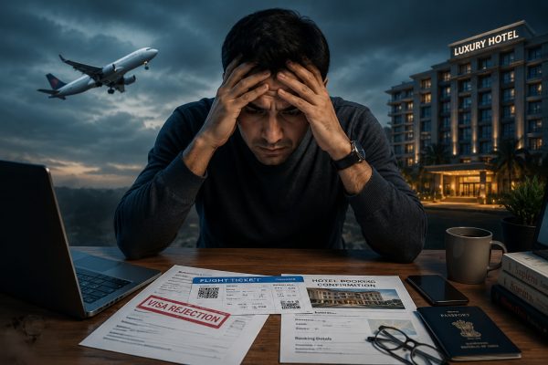 آیا رزرو هتل و بلیط فیک باعث ریجکتی ویزا می‌شود؟