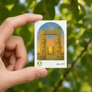 مگنت شیراز روی دست